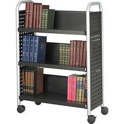 SAFCO 5336 Single Sided 3 Shelf Book Cart