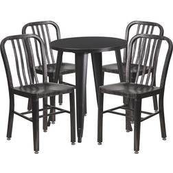 Flash Furniture Commercial Grade Patio Dining Set