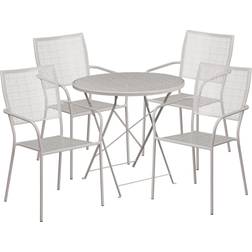 Flash Furniture Oia Commercial Grade Patio Dining Set