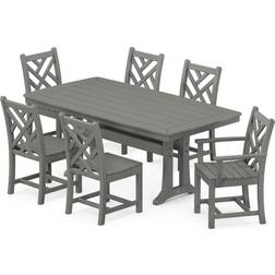 Polywood Chippendale Patio Dining Set