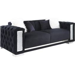 Acme Furniture Trislar Black Sofa 94" 3 Seater