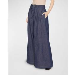 Maison Margiela Wide-Leg Jeans Blau