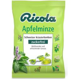 RICOLA ohne Zucker Beutel Apfelminze Bonbons