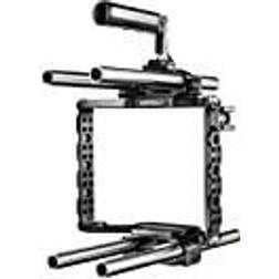 Mantona Pro Aptaris Blackmagic Cinema Set Video Cage Rig System inkl. Rodmodul 15mm