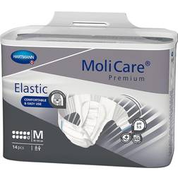 Molicare Premium Elastic 10D Adult Incontinence Brief M Heavy Absorbency 165672 14 Ct