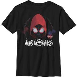 Fifth Sun Boys' Tee Shirts BLACK Spider-Man Black Jumping Miles Tee Boys