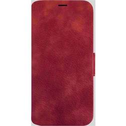 Commander CURVE Book Case DELUXE für iPhone 12/12 Pro rot