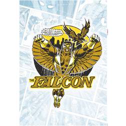 Komar Marvel Falcon Gold Comic Classic Wanddeko