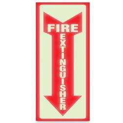 Sign Glow In Dark Fire Extinguisher Sign 4793