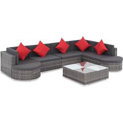 vidaXL 8 Piece Garden Outdoor Lounge Set