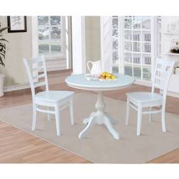 International Concepts 36" Round Top Dining Set
