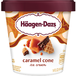 Haagen-Dazs Caramel Cone Ice Cream