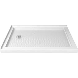 DreamLine 2 3/4 H Left Double Threshold Shower Base