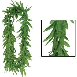 Beistle Tropical Fern Leaf Lei Green 5/Pack 50455