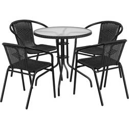 Flash Furniture Lila 28'' Patio Dining Set