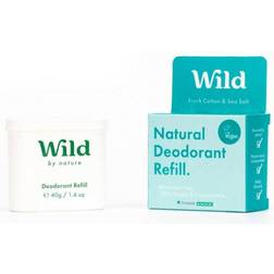 Wild Fresh Cotton and Sea Salt Deodorant Refill 40g