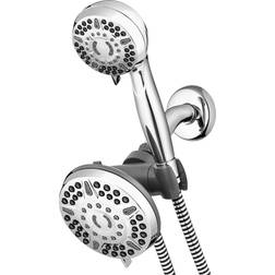 Waterpik 12-Mode 2-in-1 Shower PowerPulse Massage, Chrome, …