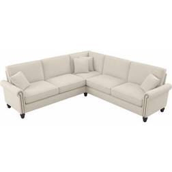 Bush Coventry 99"W L-Shaped Sectional Sofa