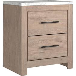 Ashley Signature Senniberg Two Drawer Night Bedside Table