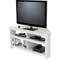 Inval 4-Shelf Corner TV Bench
