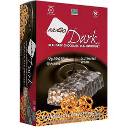 NuGo Nutrition Dark Chocolate Pretzel 12