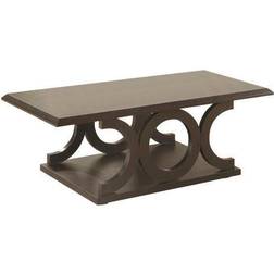 Benzara Contemporary Style C Shaped Coffee Table