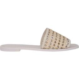 Tory Burch Woven Raffia - New Ivory/Natural