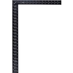 Powertec Steel L Shaped Framing with Rafter Standard and Metric Index Precision Measurement Carpenter's Square