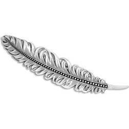 Montana Silversmiths Antiqued Feather Barrette