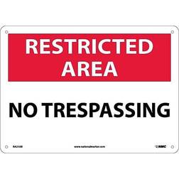 Marker Notice Signs; Restricted