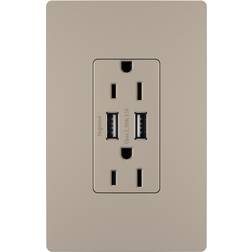 Legrand Tm826usb Radiant Usb Outlet Nickel