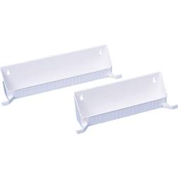 Rev-A-Shelf 14 in. Tip-Out Accessory Tray with Tab Stops, White 2-Pack