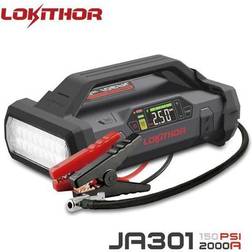 Lokithor, Starthilfe, Jump Starter und Luftpumpe 20000 mAh, 2000 A