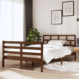 vidaXL Bed Frame Honey