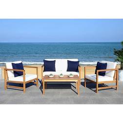 Safavieh Montez Collection PAT7030A Outdoor Lounge Set
