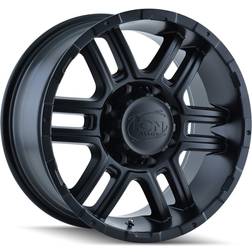 Ion Alloy Style 179 Matte Black Wheel 16 8. inches /6 114 mm, 10 Offset