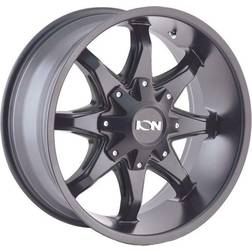 Ion Wheels 181 Series, 17x9 Wheel with 5x5 and 5x5.5 Bolt Pattern
