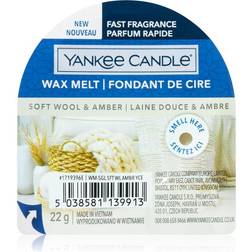 Yankee Candle Soft Wool & Amber Wax Melt Wax Melt