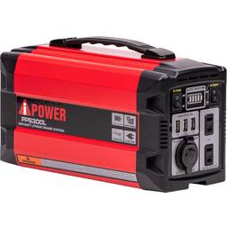 A-iPower Portable Station 300W with Lithium-Ion Solar Emergency Use CPAP