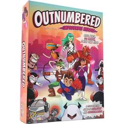 Outnumbered: Improbable Heroes Board Game Cooperative Superhero Math Game Board Games for Kids 8-12 Learn Multiplication, Division, and Math Manipulatives with Card Games for Kids STEM Games