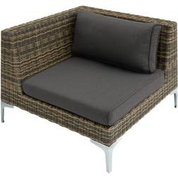 tectake Gartenlounge, Modulares Rattanset