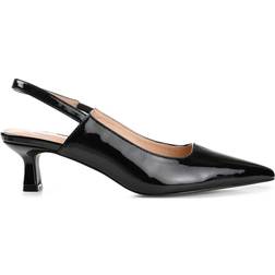 Journee Collection Paulina - Patent Black