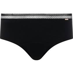 Chantelle Graphic Period Panty - Black