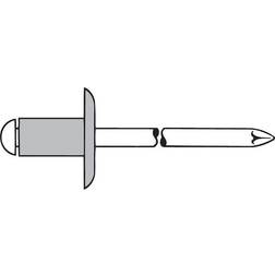 Blindniet Alu Grosskopf K14 5x8mm GESIPA