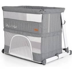 Cangaroo Beistellbett 2 1 Day´n Night verstellbar Matratze Laufstall Babybett