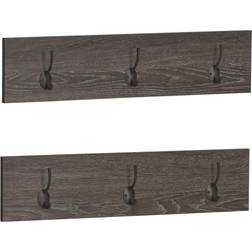 Set of 2 Afton 3 Coat Hook