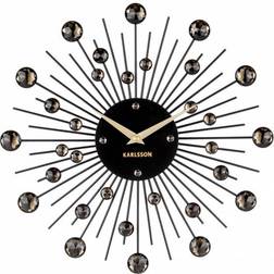 Karlsson Sunburst Crystal Wanduhr 30cm