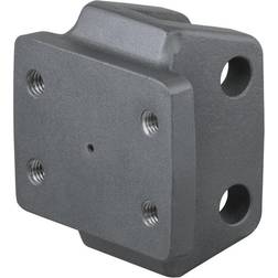 CURT 45950 Rebellion XD Adjustable Cushion Hitch Pintle Mount Plate Attachment, Shank