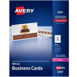 Avery 5911 Laser Business Cards, 2