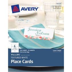 Avery Printable Blank Place Cards